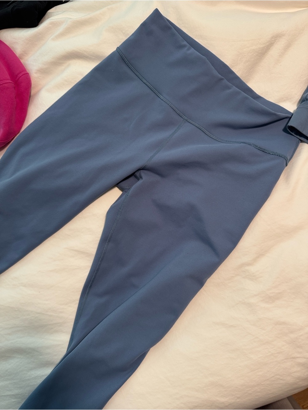 Fabletics power hold leggings in Slate Blue